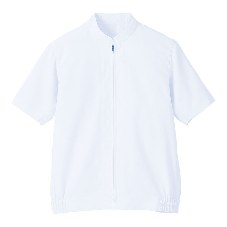 男女兼用半袖ジャンパー SZ422-WM (ホワイト)株式会社サーヴォ4589929613851(代引不可)