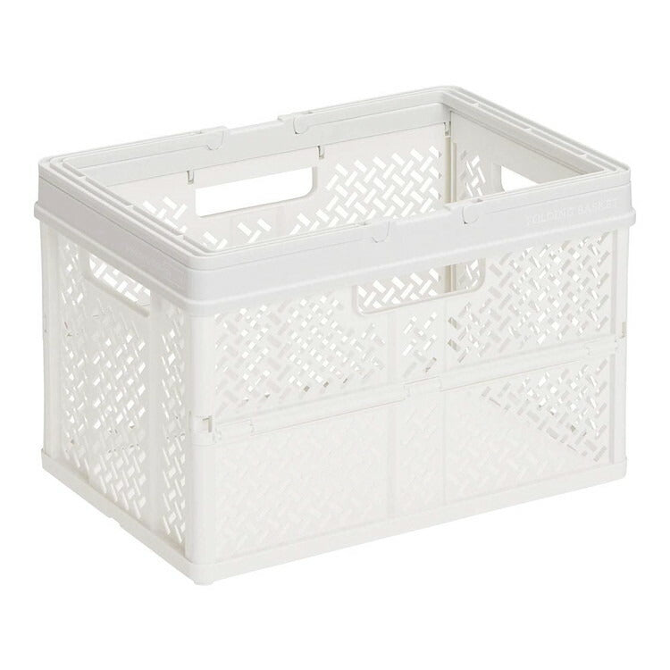 PRX 折りたたみバスケット ハンドル付S スモーキーホワイト天馬4904746128348(代引不可)