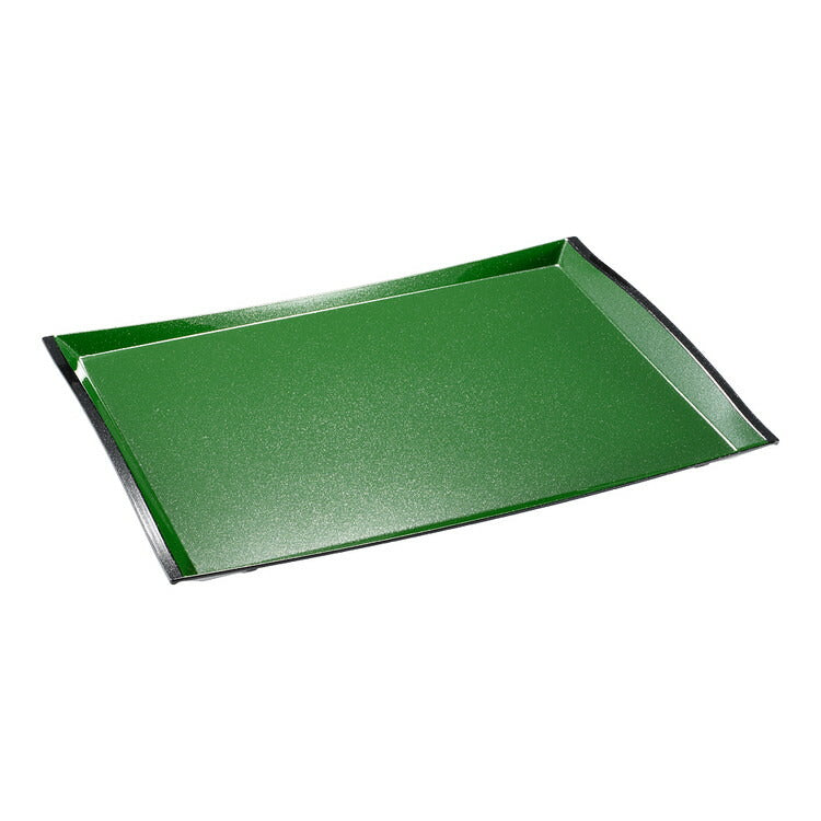 グリーンパール渕黒葵盆(NS加工)尺4寸関東プラスチック工業4905001389696(代引不可)