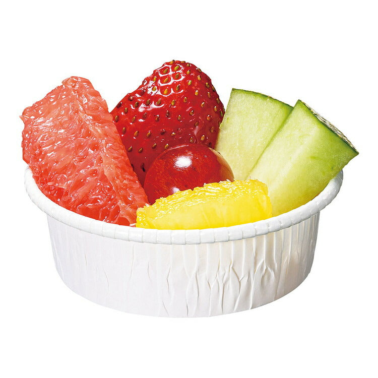 カールカップ(100枚入)CR-21 白無地天満紙器4905001390517(代引不可)