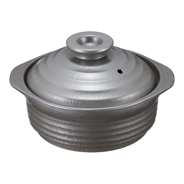 IHサーマテック土鍋ブラック 6.5号 ME067ミヤオカンパニー4907237510622(代引不可)