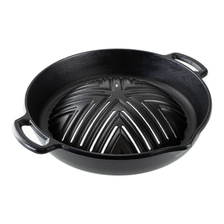 アサヒ 焼肉ジンギスカン鍋 深型 穴あき29cmアサヒ4966010402837(代引不可)