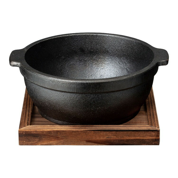 イシガキ 鉄鋳物ビビンバ鍋(敷板付)4341株式会社 イシガキ産業4971360343419(代引不可)