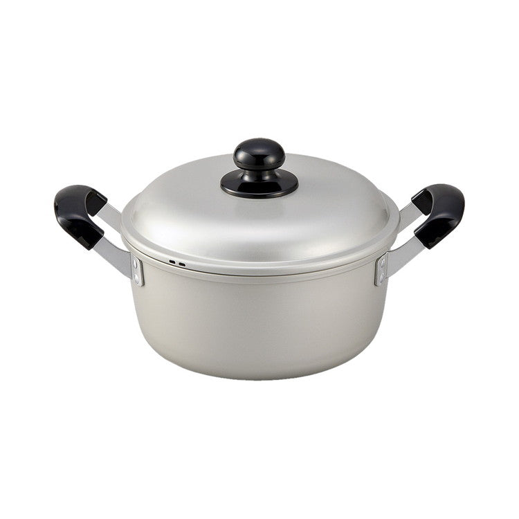 アルマイト シルビー 両手鍋20cm北陸アルミニウム株式会社4977449108023(代引不可)