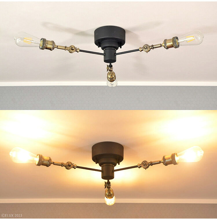 照明 シーリング灯具 3灯 照明 電球 シーリングライト 天井照明 KISK-C インテリア おしゃれ 北欧 シンプル 照明器具 間接照明 新生活 モダン リビング 寝室 ダイニング 明かり ライト スポットライト(代引不可)