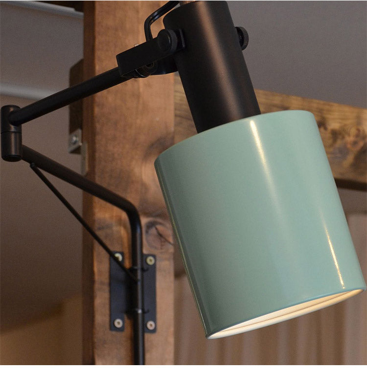 アームブラケットライト 1灯 スポットライト スチール E26 おしゃれ かわいい 北欧 インテリア リビング ダイニング キッチン 節電 照明 居間 寝室 シンプル LED 電球別売り(代引不可)