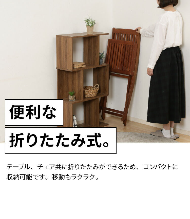 ガーデン テーブル セット 3点セット ラウンドテーブル 折りたたみ ガーデンチェア アカシア 木製 ガーデンファニチャー 雨ざらし おしゃれ ガーデニング テラス アウトドア バルコニー(代引不可)