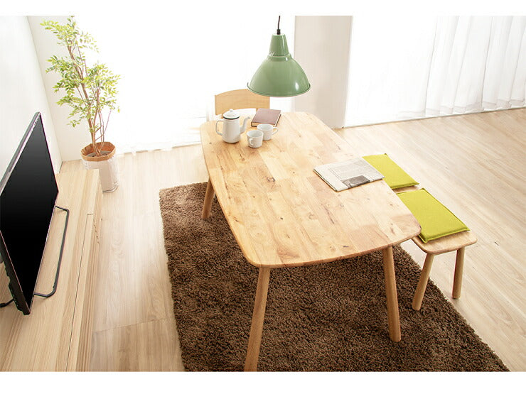 Natural Signature ダイニングベンチ ティムバ 天然木 木製 ダイニングチェア チェア ダイニングベンチ ベンチ おしゃれ 北欧(代引不可)