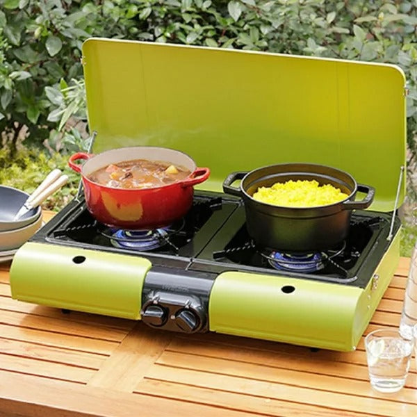 イワタニ Iwatani カセットガステーブルトップBBQ CB-TBG-2 Iwatani イワタニ カセットコンロ 2口 CB-TBG-2 フラットツインS