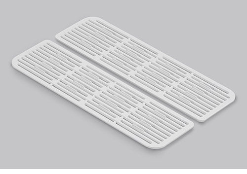 YOHAKU シンプルグラストレー ピュアホワイト MG-0317 トレー・すのこ 和平フレイズ 余白 水切り コップ グラス