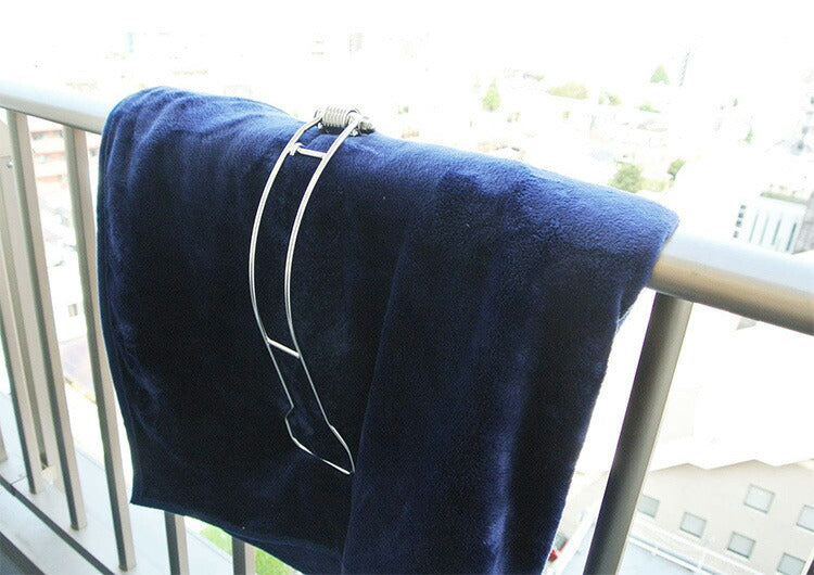 大木製作所 ステンレス フトンばさみDX 00302-9 洗濯物干し ランドリー 収納 シンプル 丈夫 Ohki