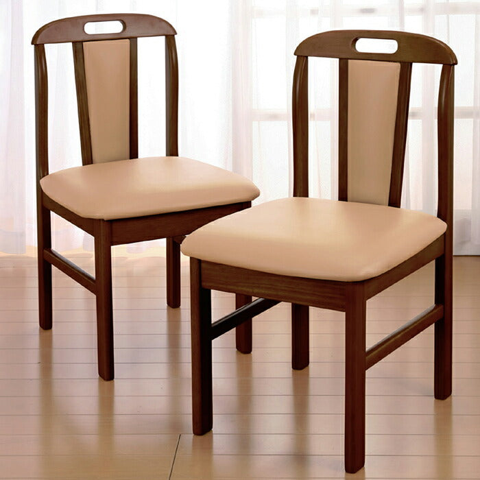 ダイニングチェア 天然木 2脚組 天然木ダイニングチェア ダイニング イス 椅子 ダイニング 天然木 2個セット(代引不可)