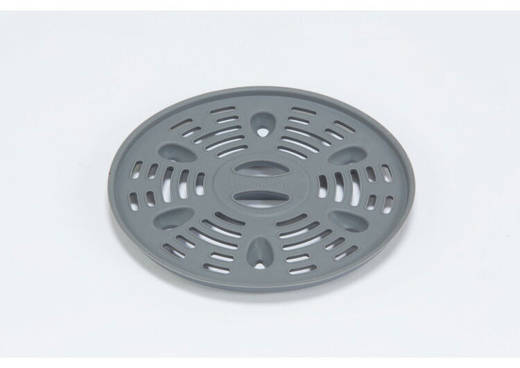 ファミラ 電子レンジ用調理器 レンジグリルパン 蒸し器プレート付き フードコーディネーター監修 レシピブック付き 電子レンジ 焼き魚 専用調理器 魚焼き レンジで焼き魚 時短 鍋 レンジ調理 Famila(代引不可)