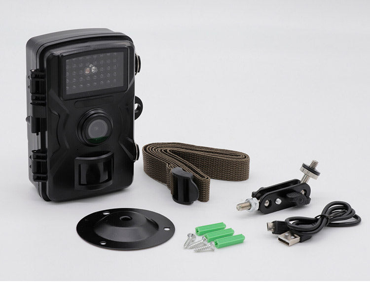 定点カメラ ファミラ 赤外線無人撮影カメラ 自動撮影 マイクロSDカード32GB付き 防水 防塵 防犯カメラ 監視カメラ 玄関 駐車場 畑 庭 農作物 防犯対策 害獣対策 ご近所トラブル(代引不可)