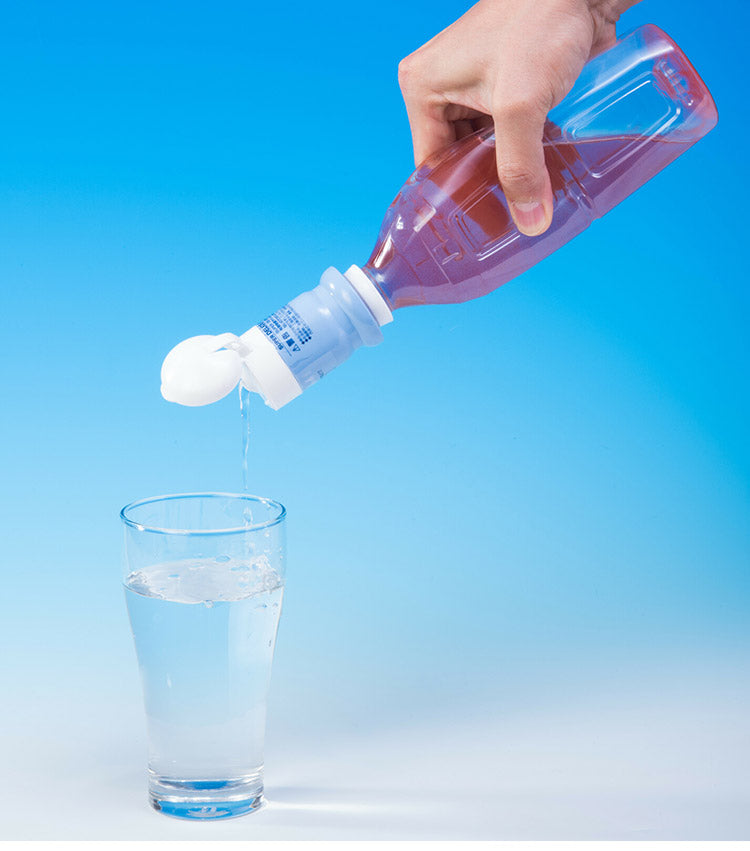 携帯用浄水器 デリオス&ミニボトル ミニ浄水器 ろ過水量200L ペットボトル接続可能 アウトドア 海外旅行先 赤ちゃん飲み水 衛生 水質浄化(代引不可)