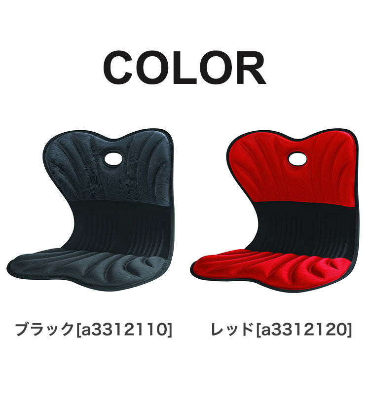 サポートチェア 姿勢矯正 スワンル ボーテ 幅41 奥行31 高さ35cm 骨盤サポート 疲れにくい ブラック レッド パソコン用 デスク用 オフィス デスクチェア 猫背(代引不可)