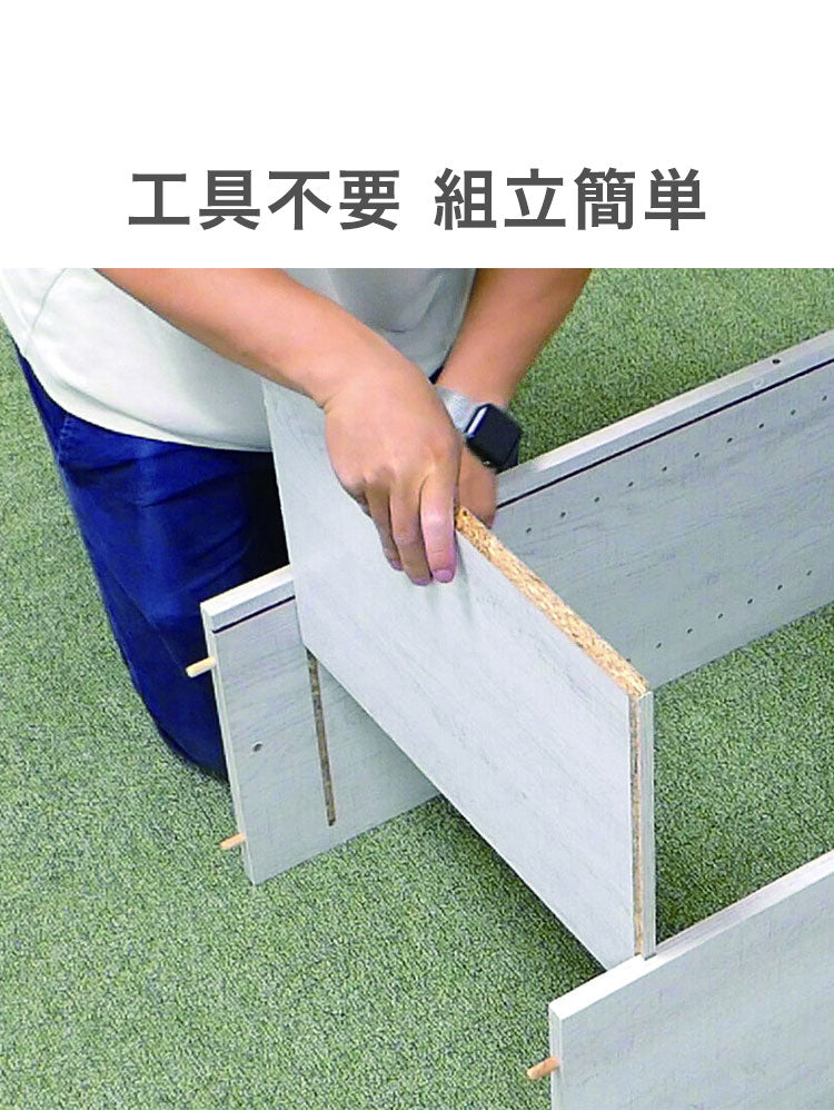 大容量本棚 幅45cm 6段 工具不要 組立簡単 可動棚 本棚 シェルフ オープンラック 木目 ブックシェルフ ラック コレクションケース ナチュラル おしゃれ 大容量 A4ファイル(代引不可)