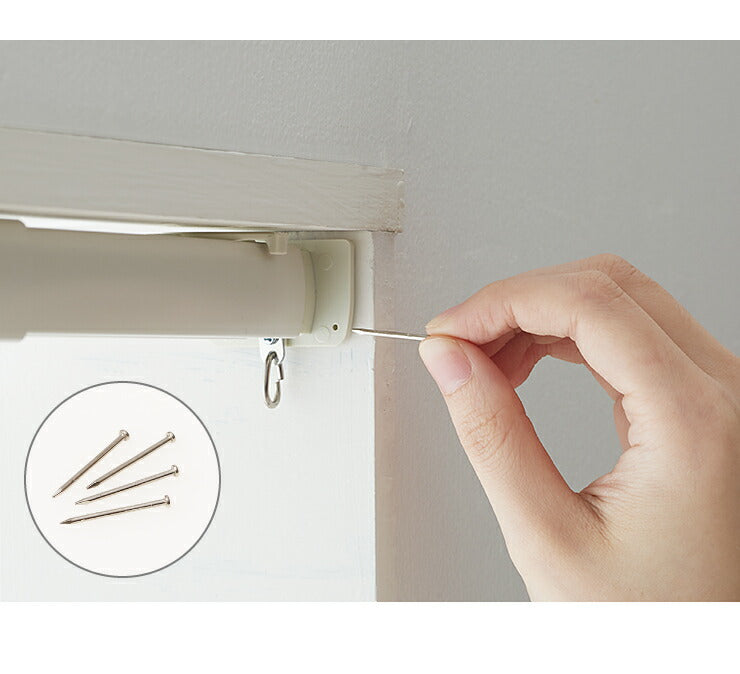 【新色ブラック追加】カーテンレール 110cm つっぱり 賃貸 フィットワン 伸縮 シングル 穴あけ不要 取付簡単 あす楽 間仕切り 突っ張り ねじ不要 伸縮レール テンション 1.1m シンプル おしゃれ ブラック ホワイト ブラウン