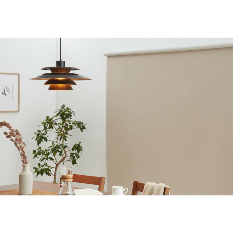 取り付け時工具不要 突っ張り ロールスクリーン 35~60cm以内 60×135cm 遮光 遮光1級 つっぱり ロールカーテン 間仕切り ブラインド カーテン おしゃれ つっぱり式ロールスクリーン 無地 部屋 仕切り(代引不可)