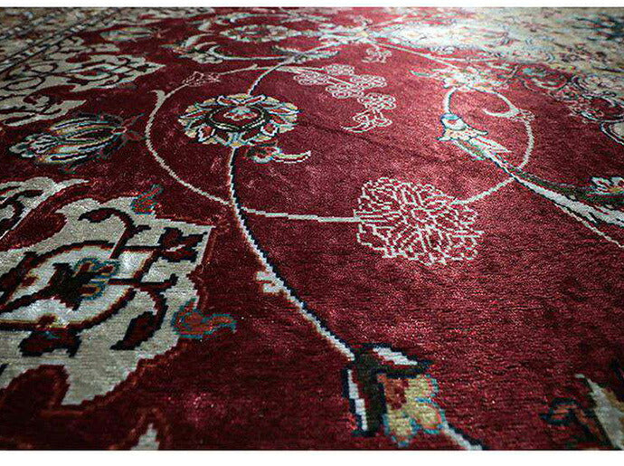 ラグ ラグマット ラグカーペット 絨毯 ペルシャ風プリント 130x190cm 耐熱 床暖房 ホットカーペット 対応(代引不可)