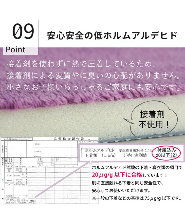 極厚 低反発 ラグ 厚手 190×300cm 4畳 ソフル 撥水 はっ水 北欧 無地 ラグマット かわいい ふかふか 滑り止め 子供部屋 クッション オールシーズン カーペット(代引不可)