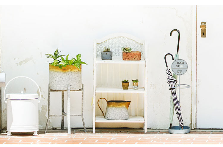 傘立て おしゃれ スリム ヴィンテージ風 アイアン モノトーン アンブレラホルダー 玄関 トラムストップ・アンブレラスタンド