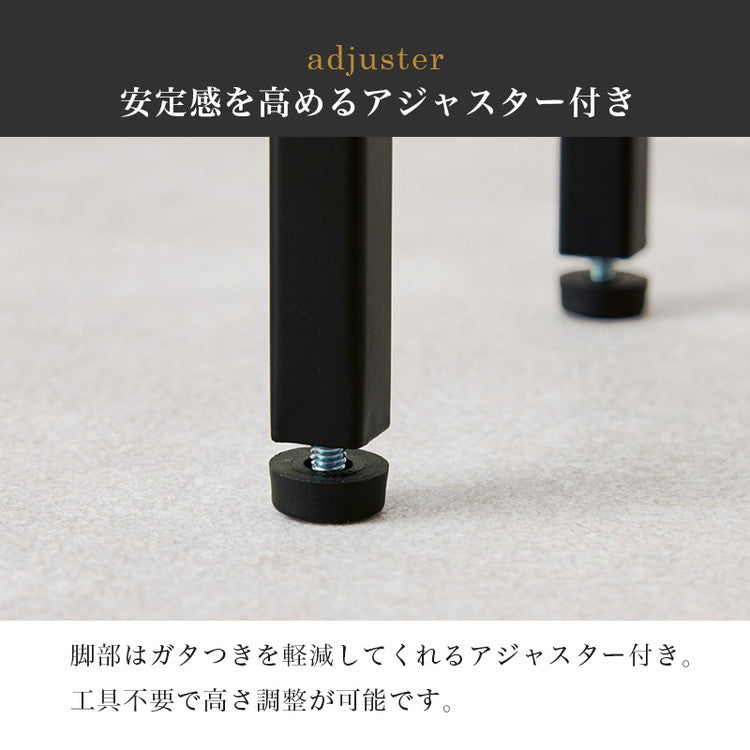 コンクリート調 コンソールテーブル 幅80 奥行18 玄関テーブル コンパクト スリム 収納 棚 ラック スチール脚 コンクリート柄 セラミック柄 グレー モノトーン おしゃれ(代引不可)