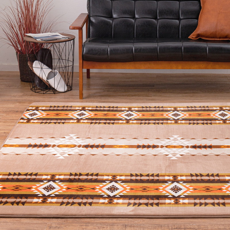 ラグ ラグマット 130×185 約1.5畳 ペンドルトン柄 お家でキャンプ気分 ペンドリム ふかふか フランネルラグ ウレタン お家キャンプ おうちキャンプ アウトドア ホットカーペット 床暖房対応(代引不可)