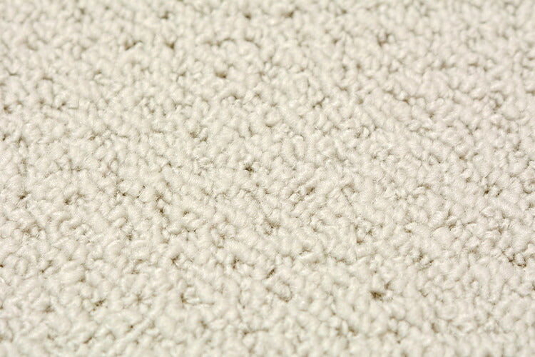平織りカーペット 畳物ラグ ミスティ 江戸間8畳 約352×352cm フリーカット 無地 シンプル ナチュラル 敷き詰めカーペット 絨毯 グレー アイボリー 子ども部屋 キッズルーム 萩原 おしゃれ 北欧(代引不可)