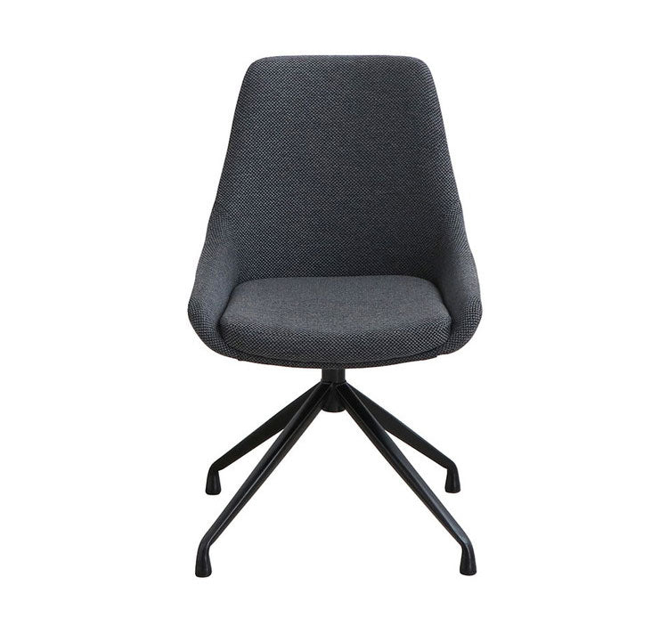 ラウンドチェア アームレス 回転式 肘掛け無 テーブルに収まる 耐荷重80kg リビング ダイニング デスク オフィスチェア おしゃれ お洒落 チェア 椅子 いす 食卓 デザインチェア 北欧(代引不可)