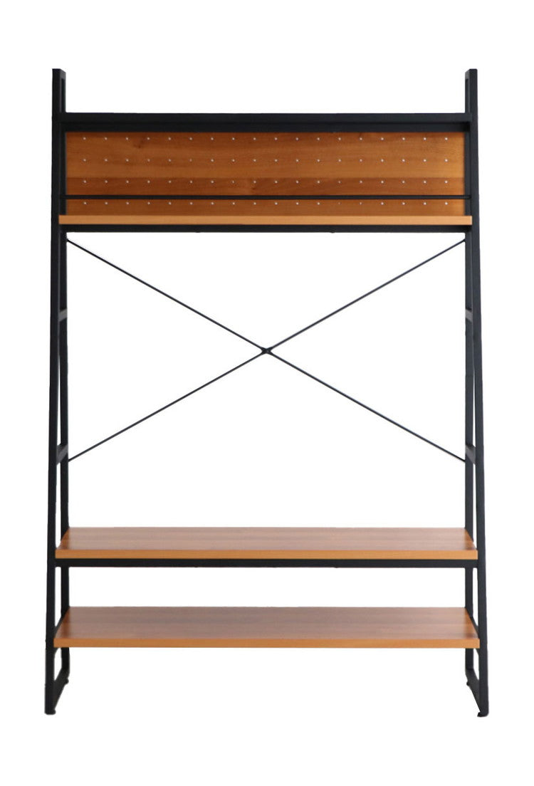 ネイツ シェルフ 幅125×奥行44×高さ180cm テレビシェルフ オープンラック オープンシェルフ ディスプレイラック ウッドラック 棚 収納 TV tv テレビ 北欧(代引不可)