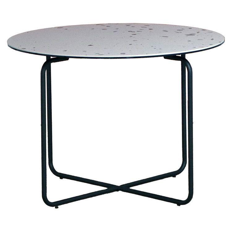 セラミック 円形テーブル 110cm スチール脚 ローテーブル モダン 丸型 ダイニングテーブル カフェテーブル ソファテーブル おしゃれ(代引不可)