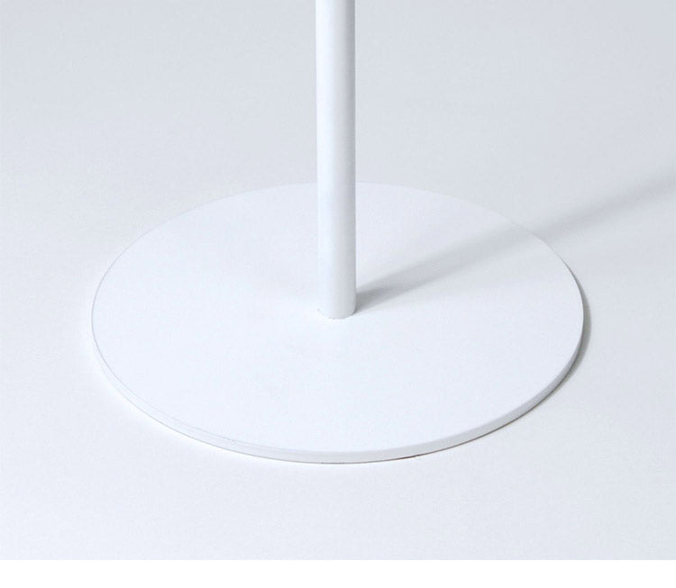 日本製 燕三条 完成品 サイドテーブル スリム ハイタイプ 丸型 天板20cm 高さ76.8cm コンソール テーブル 棚 ディスプレイ 円形 スリム 加湿器スタンド 玄関収納 KUROSHIRO abekin(代引不可)