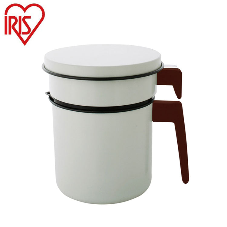 アイリスオーヤマ 活性炭オイルポット900ml カートリッジ1個付 H-OP900 IRIS OYAMA(代引不可)