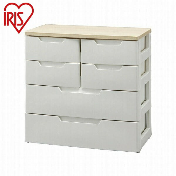 アイリスオーヤマ MUチェスト マルチユースチェスト 4段 MU-7224 ホワイト/ペア 新生活 IRIS OYAMA(代引不可)