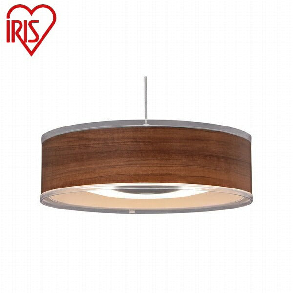 アイリスオーヤマ デザインペンダントライト メタルサーキットシリーズ 浅型 6畳調光 PLM6D-ADWN ウォールナット LEDペンダントライト ~6畳/調光 浅型 IRIS OYAMA(代引不可)