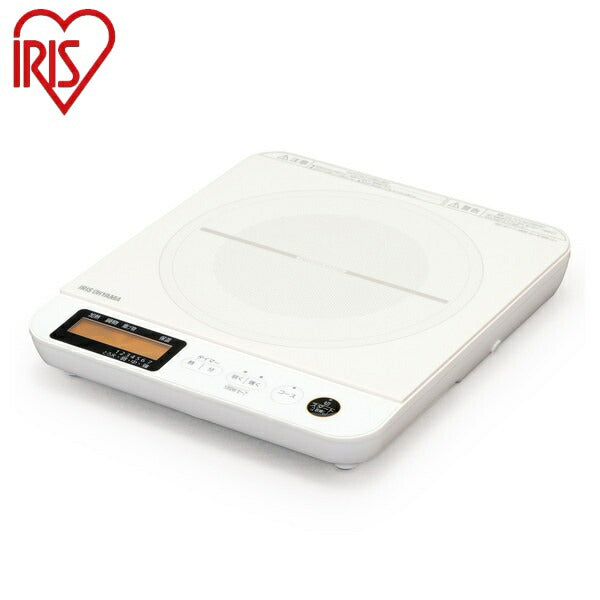 アイリスオーヤマ IHコンロ 1400W 液晶付き IHC-T71-W ホワイト 卓上IHコンロ 1400W 液晶付き 新生活 IRIS OYAMA(代引不可)