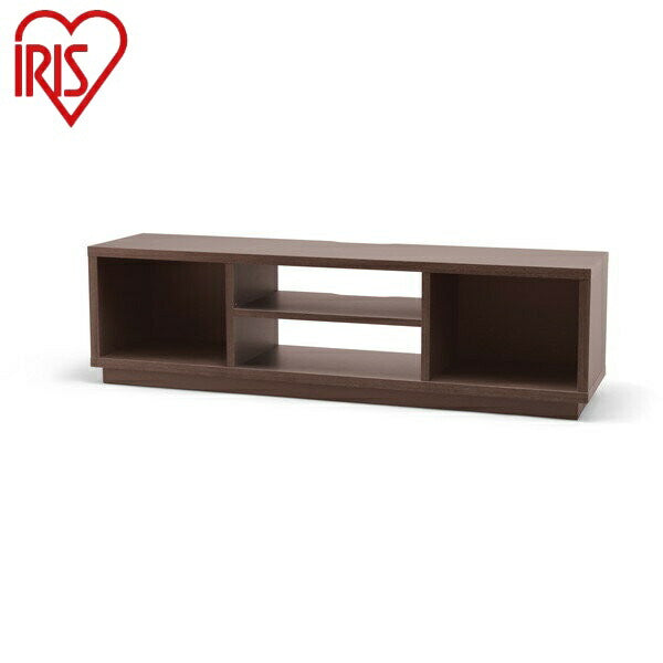 アイリスオーヤマ オープンテレビ台 スタンダードタイプ OTS-150S-WN テレビ台 TV台 ローボード スタンダード 150cm 棚 茶色 ブラウン 収納 65型 65V 新生活 IRIS OYAMA(代引不可)