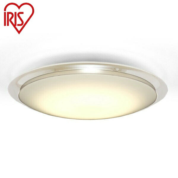 アイリスオーヤマ LEDシーリングライト 6.1音声操作 クリアフレーム 12畳調色 CL12DL-6.1CFUV 音声操作シリーズ ~12畳/調色・調光 リモコン付き 新生活 IRIS OYAMA(代引不可)