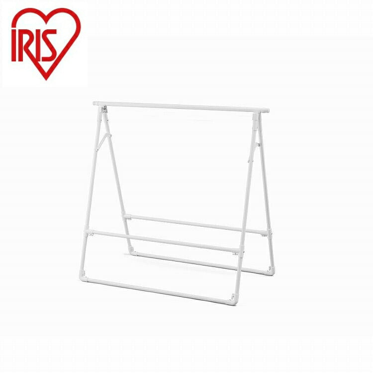 アイリスオーヤマ ふとん干しスタンドタイプ ワイド FSA-120S ホワイト IRIS OHYAMA(代引不可)
