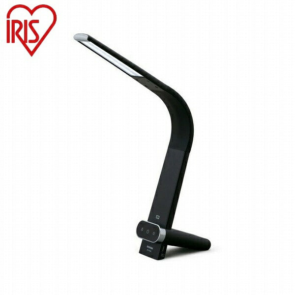 アイリスオーヤマ LEDデスクライトQi充電シリーズ 縦置きタイプ 調光・調色 LDL-QLDL-B ブラック Qi充電シリーズ LEDデスクライト 縦置きタイプ 調光・調色 IRIS OYAMA(代引不可)