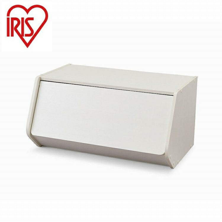 アイリスオーヤマ スタックボックス 扉付き STB-600D オフホワイト IRIS OHYAMA(代引不可)