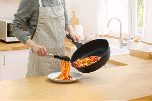 アイリスオーヤマ 軽量フライパン深型28cm IH用 IVL-D28 IRIS OYAMA キッチン 調理用品 キッチンツール(代引不可)