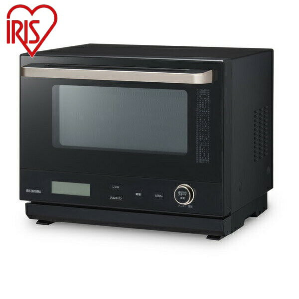 アイリスオーヤマ スチームオーブンレンジ 30Lカップ式 MO-FS3001-B ブラック スチームオーブンレンジ 30L IRIS OYAMA(代引不可)