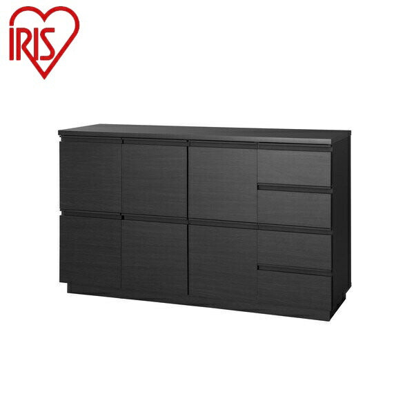 アイリスオーヤマ リビングキャビネット RCB-1190 ブラック リビングキャビネット IRIS OYAMA(代引不可)