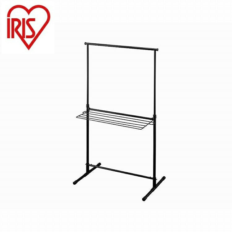 アイリスオーヤマ 簡単組立スタイル物干し STMH-790 ブラック IRIS OHYAMA(代引不可)
