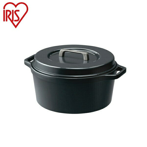 アイリスオーヤマ 無加水鍋 COTOCO MKSN-S26 チャコールグレー 無加水鍋 COTOCO IRIS OYAMA(代引不可)