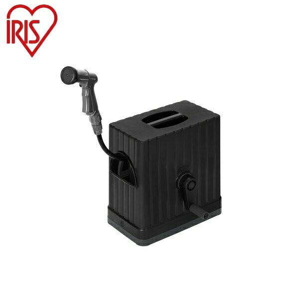 アイリスオーヤマ フルカバーホースリールEX 20M FHEXN-20 ダークグレー/ブラック フルカバーホースリールEX 20m IRIS OYAMA(代引不可)