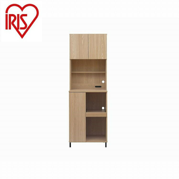アイリスオーヤマ キッチンキャビネット KCB-590ST ナチュラル IRIS OHYAMA(代引不可)