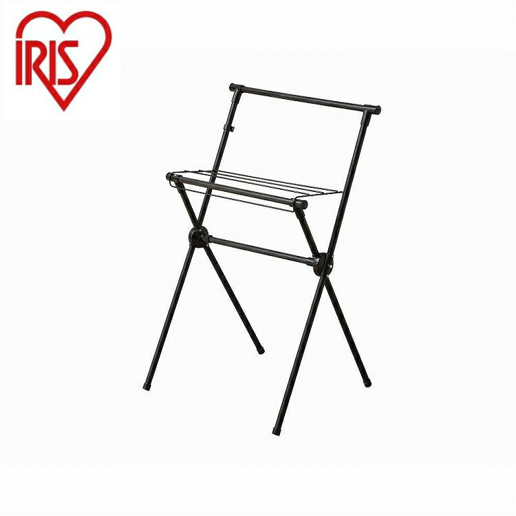 アイリスオーヤマ 簡単組立スタイル物干し STMX-700 ブラック IRIS OHYAMA(代引不可)